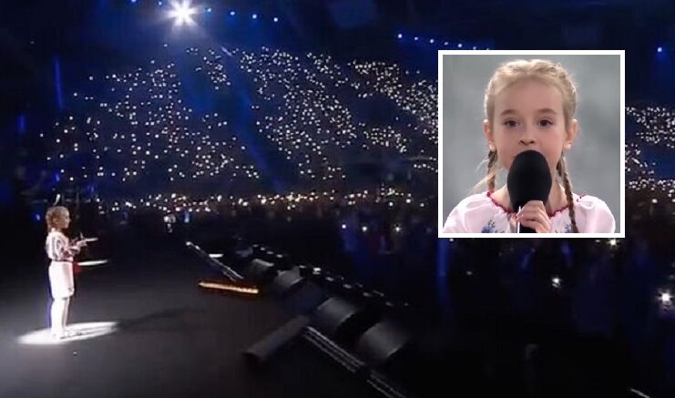 Ukrainian Girl Amellia Anisovych Who Sang 'Let It Go' in Bunker